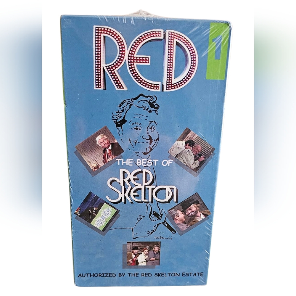 The Best of Red Skelton Set Of 4 VHS Still Wrapped In Plastic Have Not Been Used